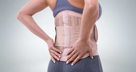 Custom back on sale braces